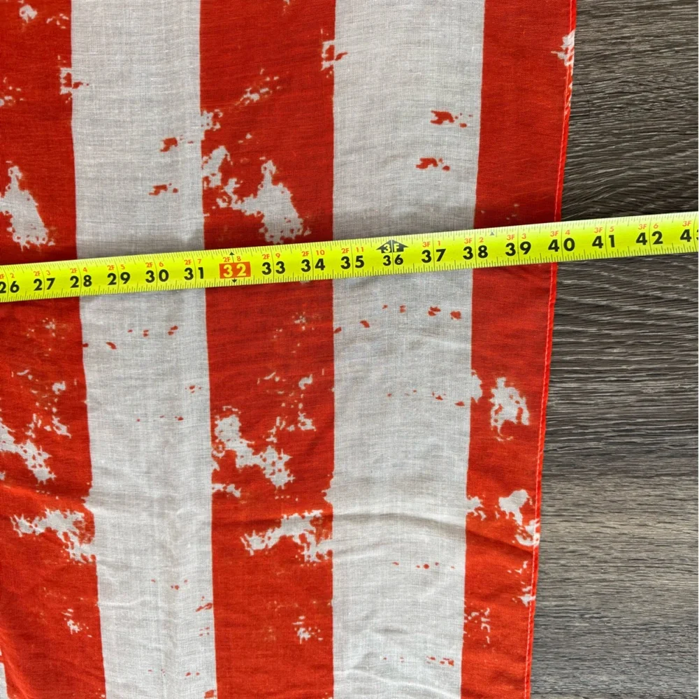 American Flag Scarf Pasmina Or Wall Decor